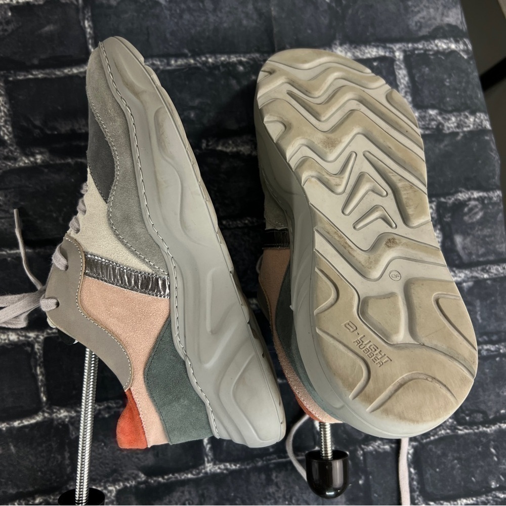 COLD LAUNDRY REDEMPTION Double Tongue Low Top Platform Sneakers - Picture 9 of 13